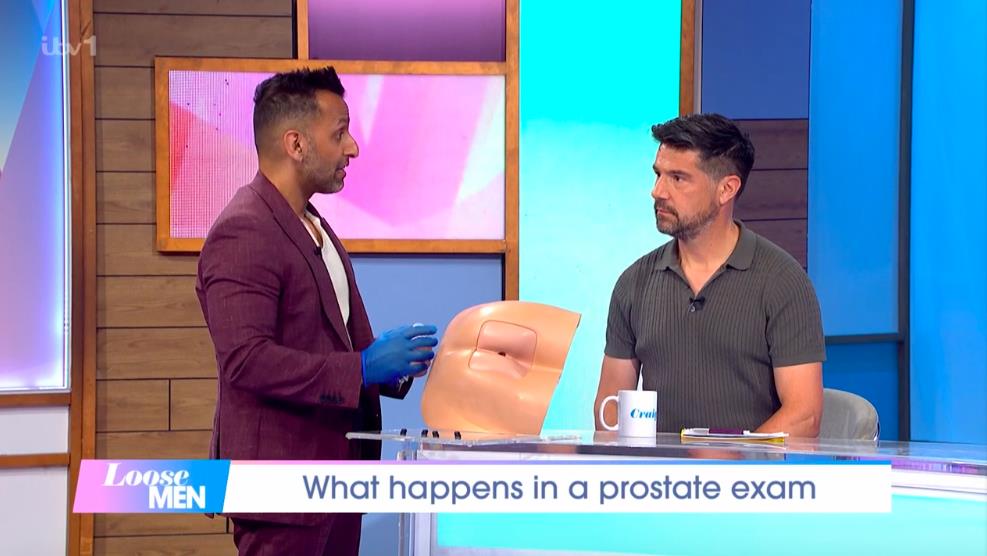 Challenging Masculinity Norms: Dr. Amir Khan's Testicular Cancer Check on Live TV