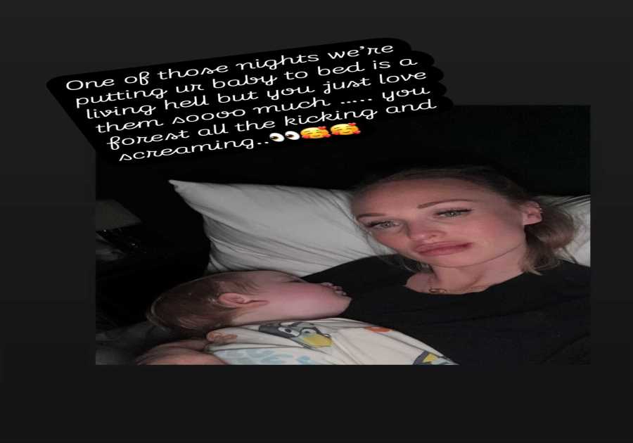 Challenges of Bedtime Routine: Jorgie Porter's Candid Parenthood Reflection