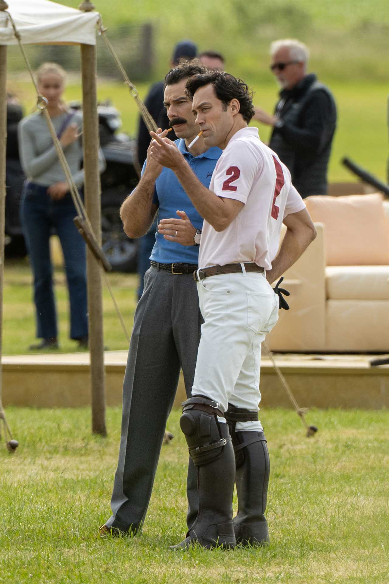 Complex Dynamics Unveiled: Aidan Turner and Alex Hassell's camaraderie on Rivals 2 set