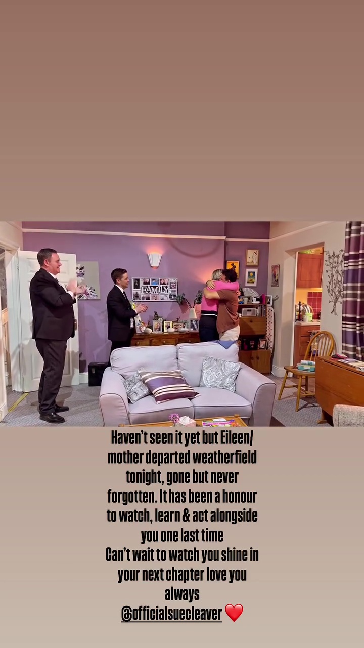 The Last Act: Reflecting on Sue Cleaver's Departure from Coronation Street as Eileen Grimshaw Bids Farewell
