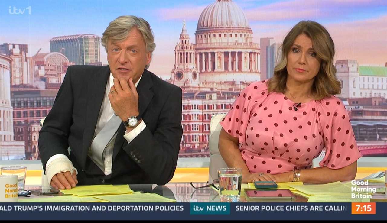 Richard Madeley's Resilience Amidst On-Air Injury Uncovers Deeper Challenges