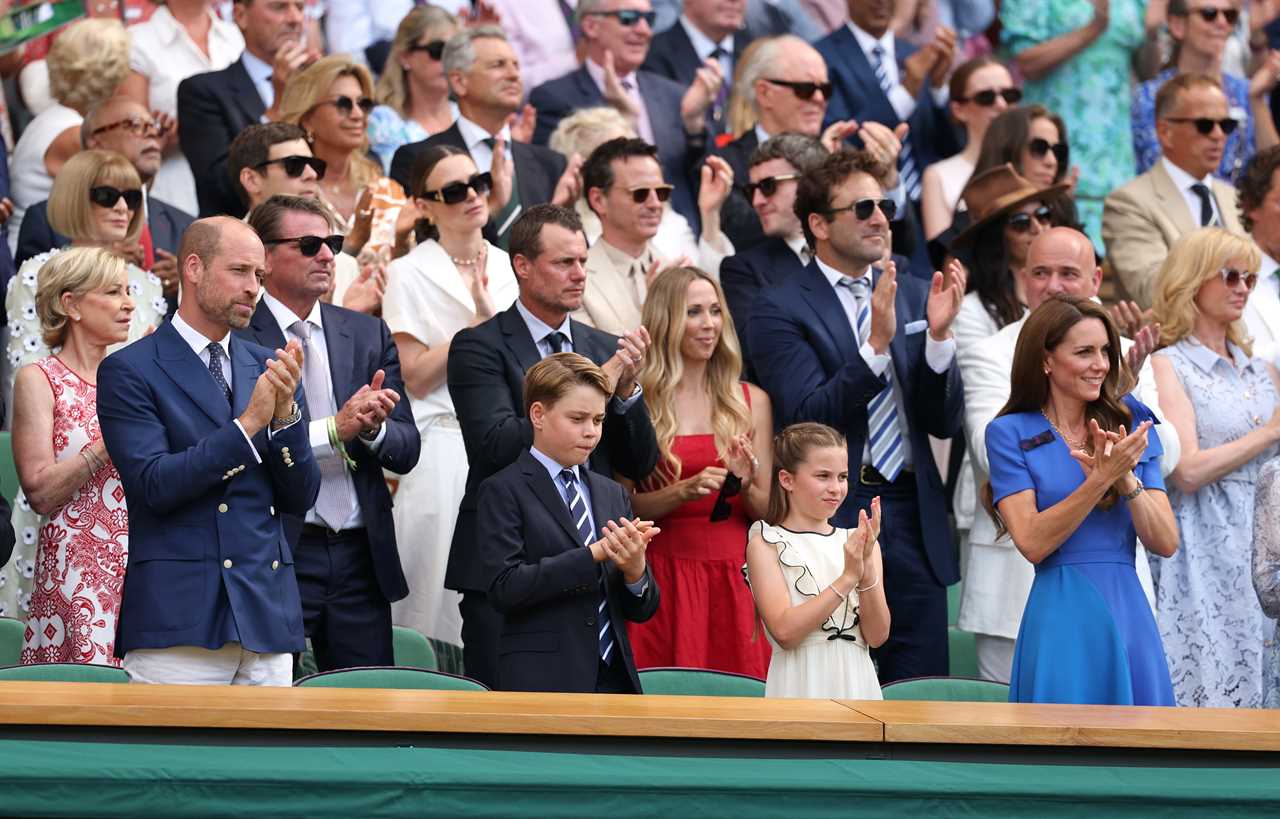 Princess Charlotte Charms Wimbledon in Elegant Attire Amid Men's Final