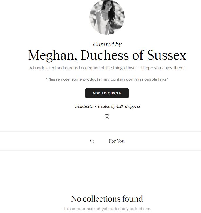 Meghan Markle Discreetly Closes Online Fashion Venture Amidst Speculation
