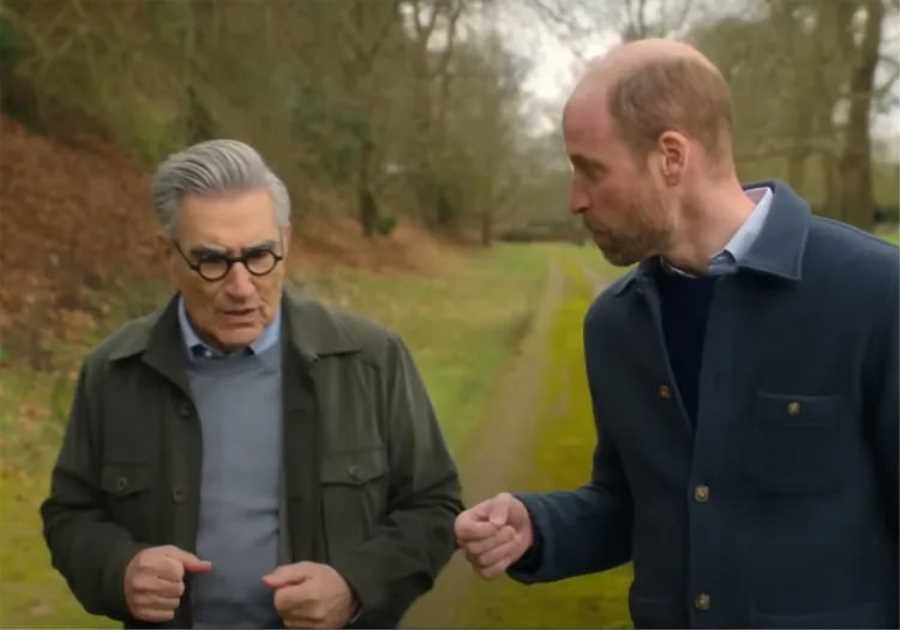Prince William Engages in Light-hearted Banter with Hollywood Icon in Comedy Teaser